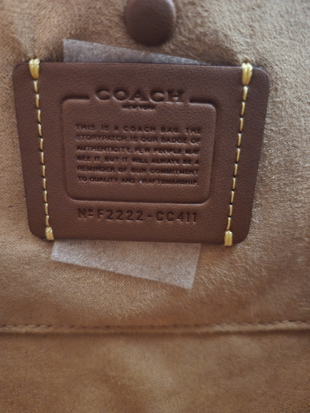 NWT COACH Black Glovetanned Leather 1941 Revel  24 Satchel + Dust Bag Pristine ✨ - Picture 11 of 13